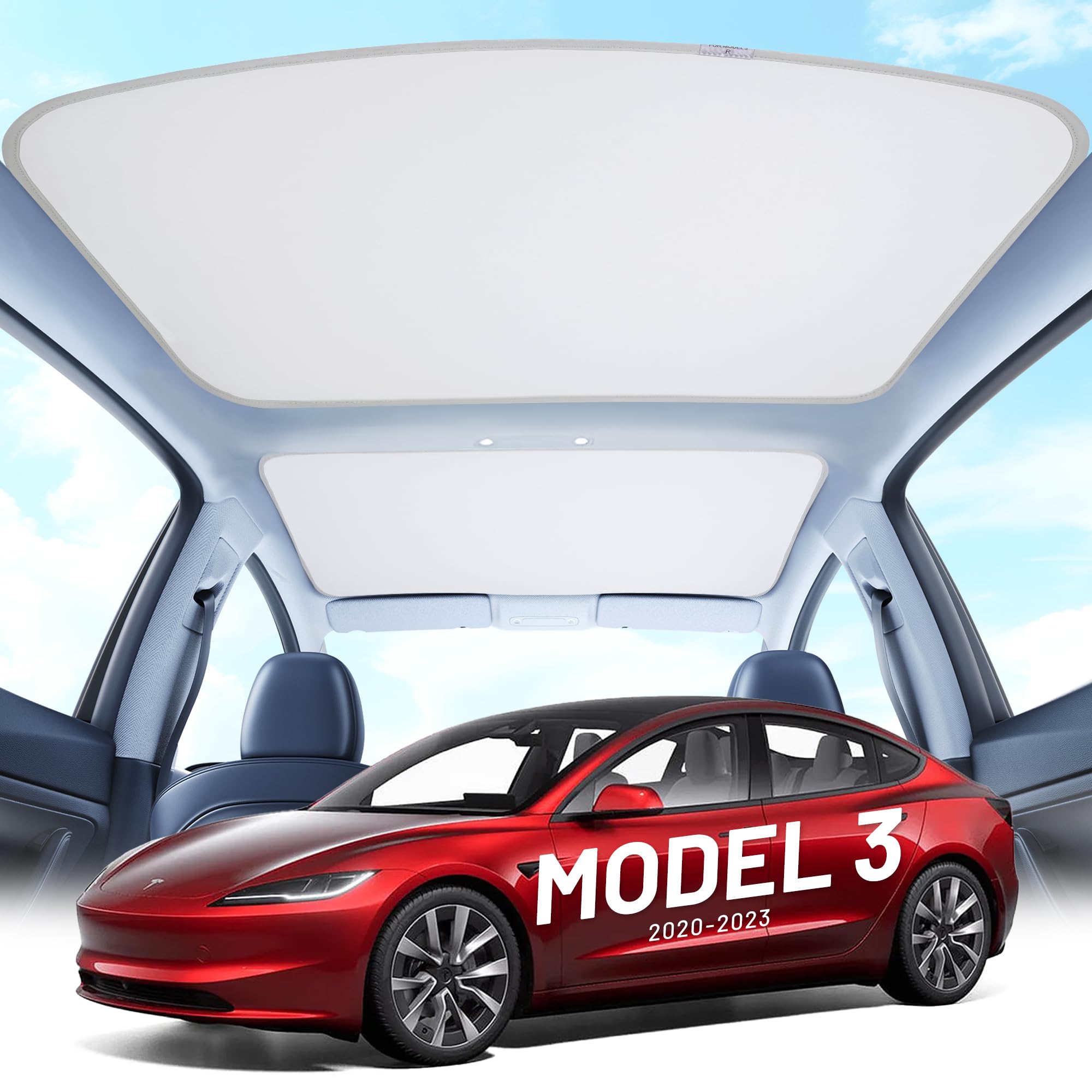 Amazon.co.jp: Goldforest Tesla Model 3 2019-2023 ルーフ